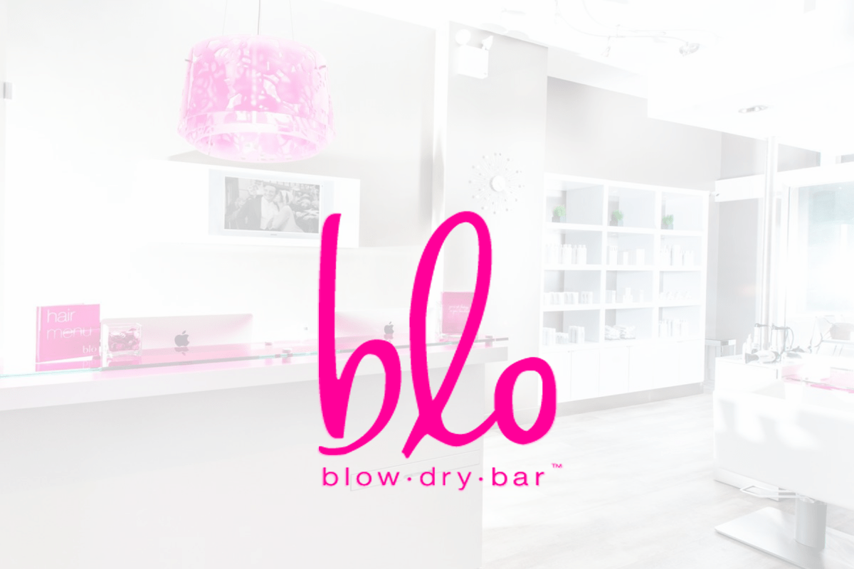 Blo Dry Bar - Logo Design by D2 Branding