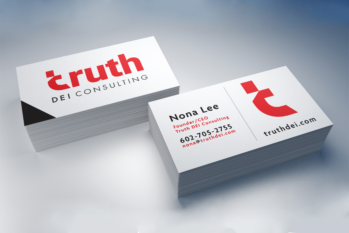 business card design by D2 Branding in Tulsa