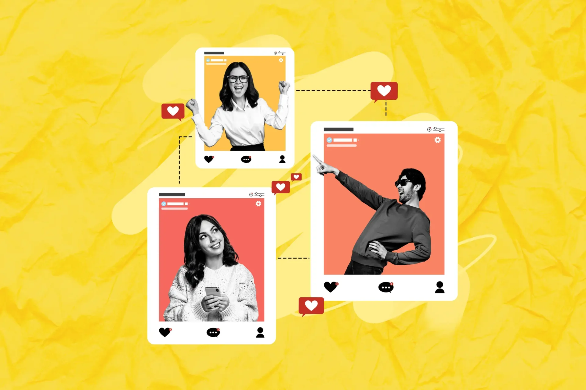 Strategic influencer marketing strategy with social media profiles and engagement tactics